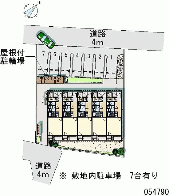 ★手数料０円★碧南市神有町３丁目 月極駐車場